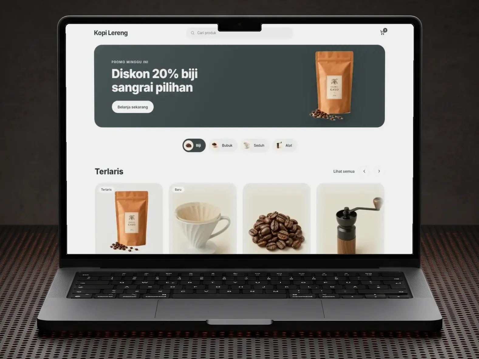 Desain 3 di laptop
