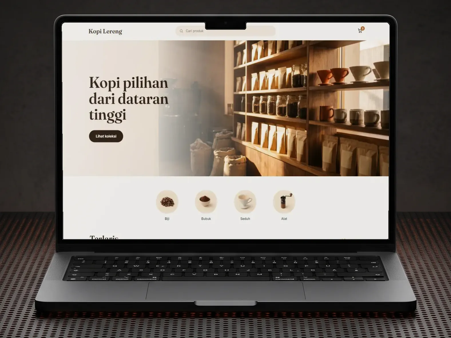 Desain 6 di laptop