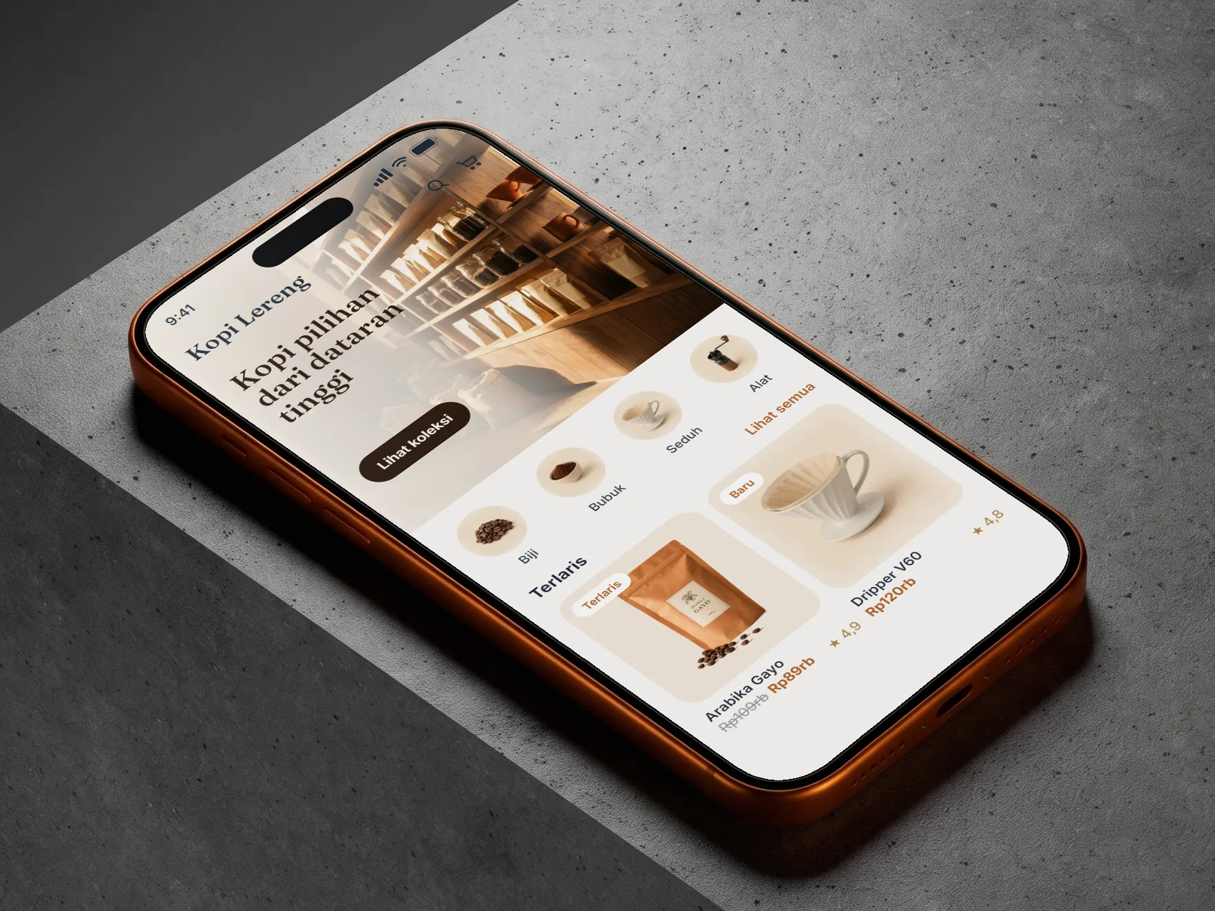 Desain 6 di ponsel